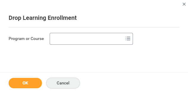 Drop Learning Enrollment Screenshot