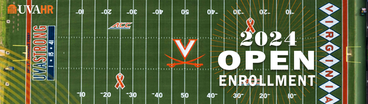 UVA football field with numbers of slain football players in end zone