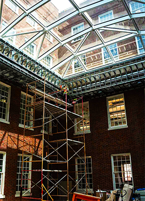 Alderman Library renovation project