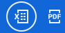 export to excel icon and view pdf icon