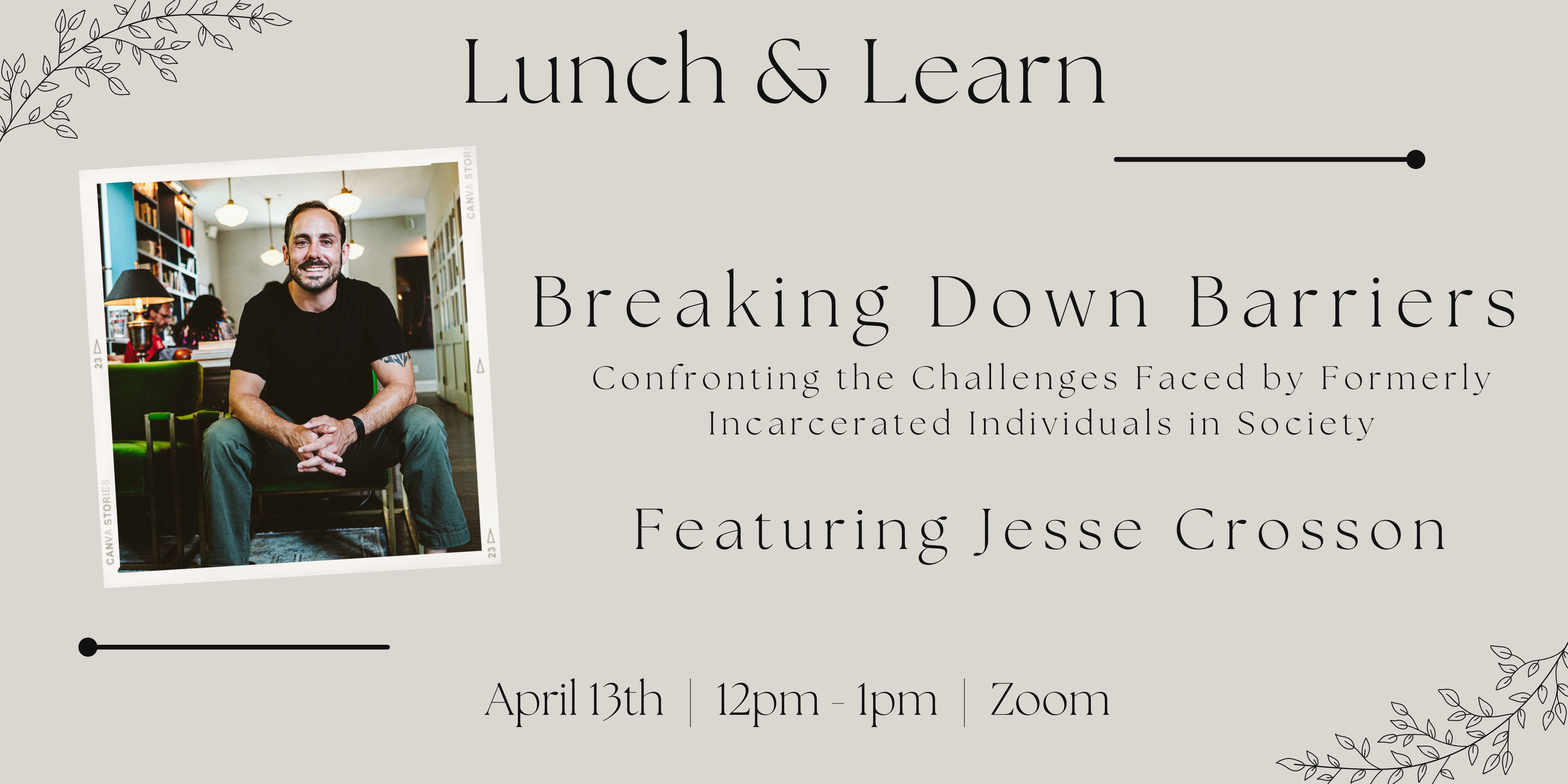 UPG lunch and learn banner
